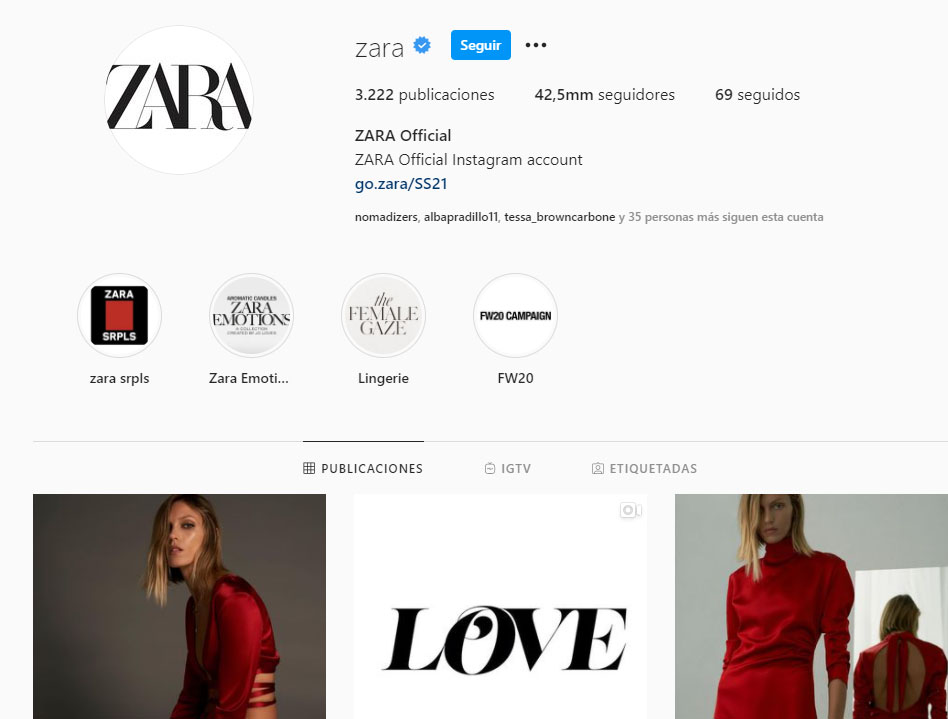 Retailers de moda vendiendo en instagram