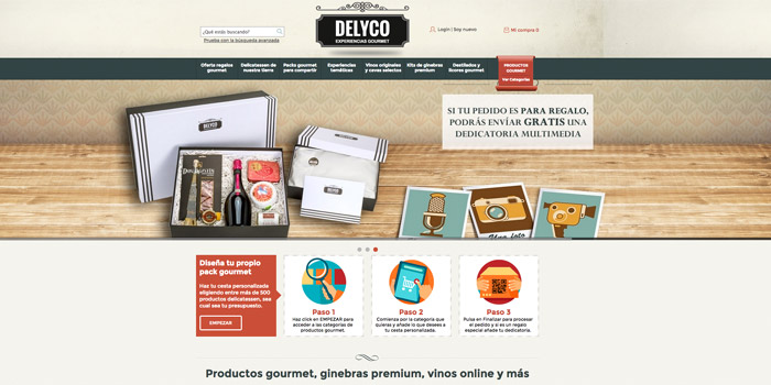slider web de Delyco