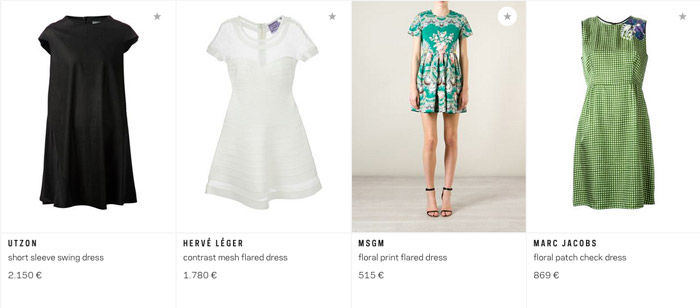 categorias productos farfetch