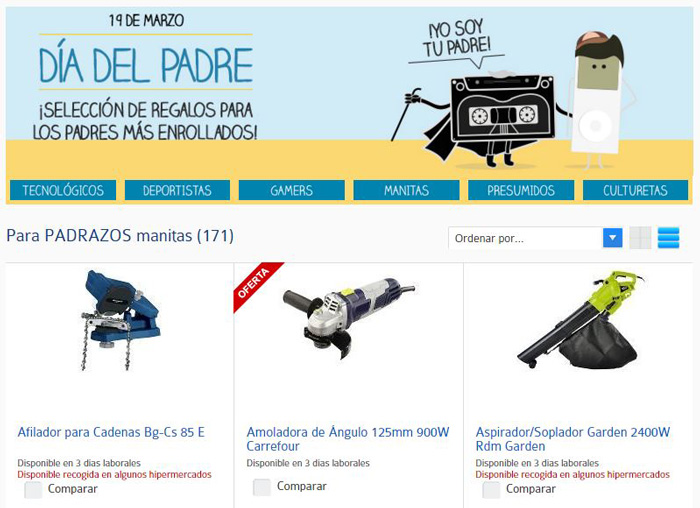 secciones especiales carrefour