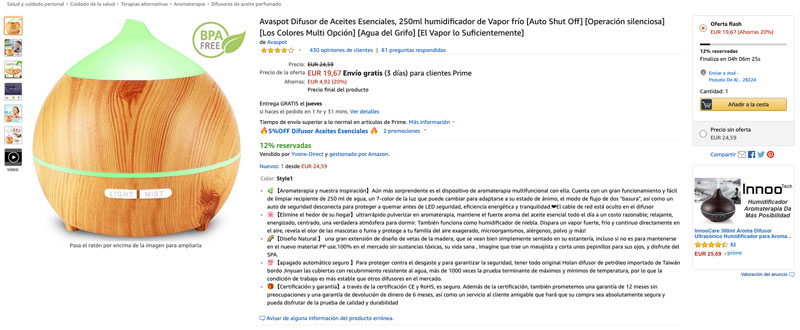 Emojis en las Descripciones de Productos en Amazon