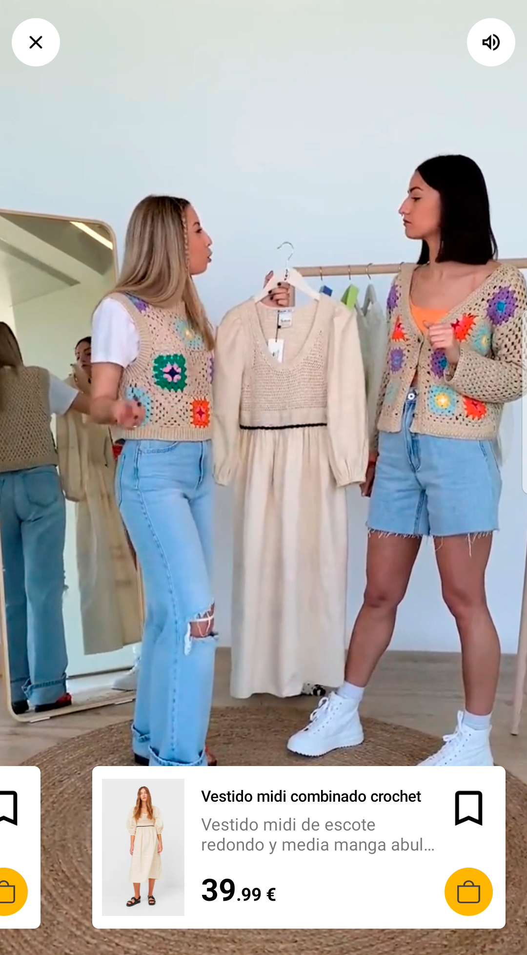 Video shopping Stradivarius