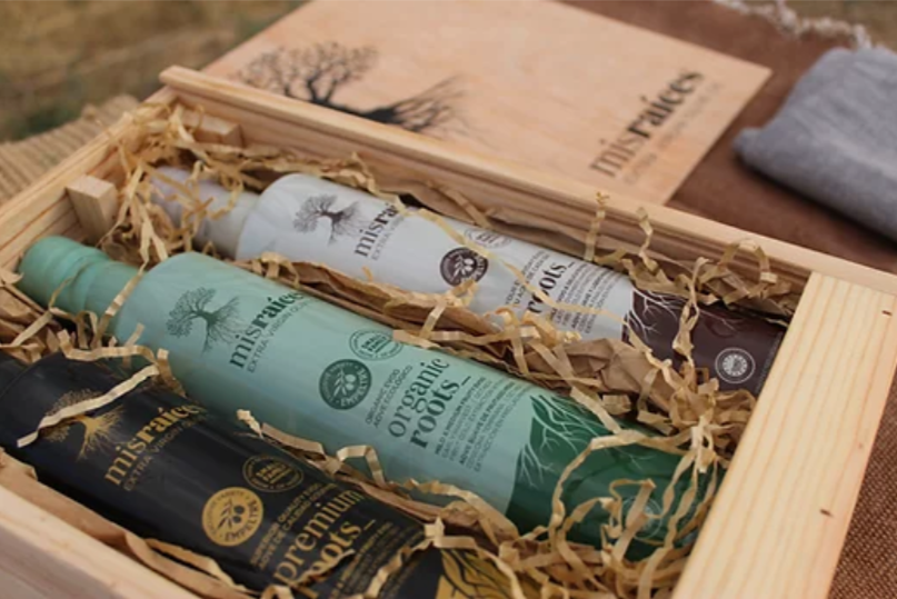 Caja aceite Mis Raíces