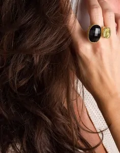 anillo foto con modelo